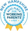 NH Best Place for Working Parents badge
